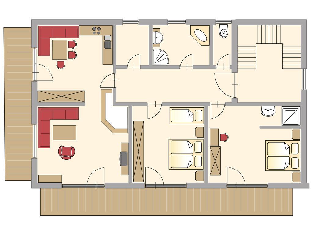 Appartement Knapp Wald im Pinzgau Room photo